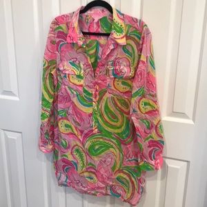 Lilly Pulitzer top coverup